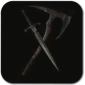 Axe & Dagger weapon icon