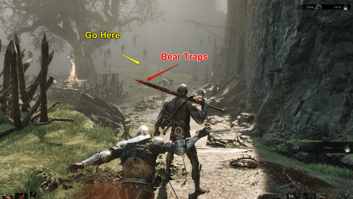 Black Needle route reference image