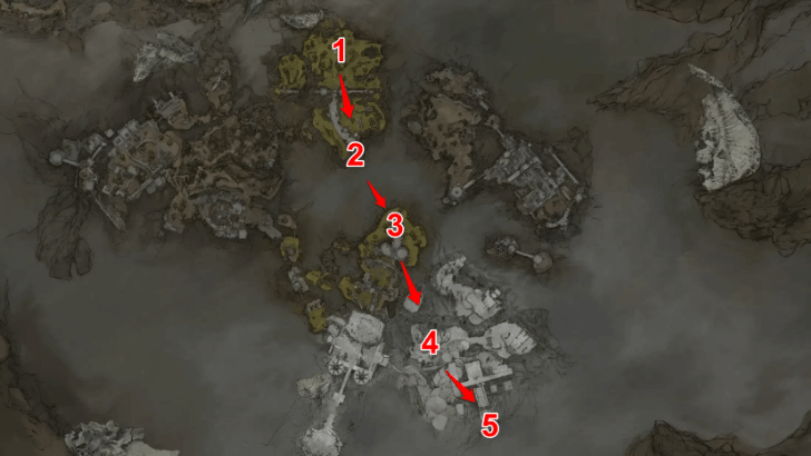 Clockwork Scythe route reference image